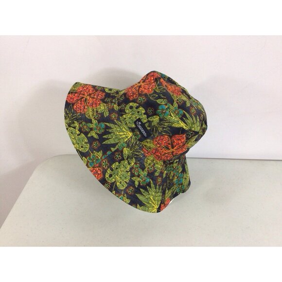 Sloggers Green and Black Sun Hat Wide Brim - Picture 2 of 8